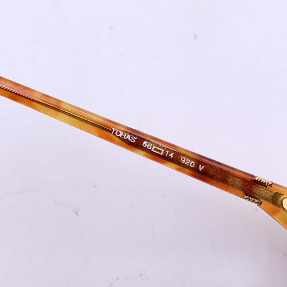 YVES SAINT LAURENT Vintage Brown Sunglasses Tohas 920 56/14 920 V - Picture 4 of 4